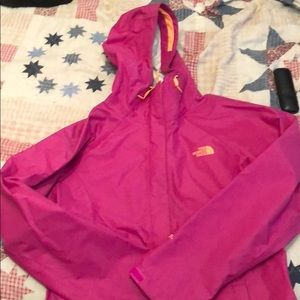 North face rain coat!